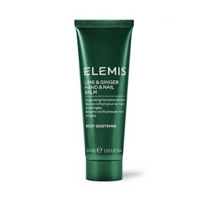 ELEMIS  Lime & Ginger Hand & Nail Balm 20ml is a nourishing and calming balm that will make your hands moisturized, pampered, and radiant. Besides, it will add a glowy look to your skin. Thus, you will enjoy deep hydration for your nails and hands.  