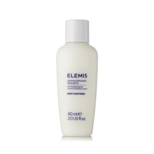 ELEMIS Skin Nourishing Milk Bath 60ml. A natural water-based moisturizing gel rich in Arnica to aid relaxation.